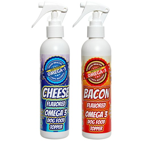 Bacon and Cheese Flavor Spray For Dry Dog Food eBay