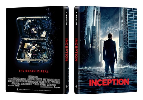INCEPTION - MANTA LAB 4K UHD BLURAY STEELBOOK ONE-CLICK BOXSET *NEW & SEALED* - Picture 11 of 24