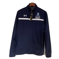 Under Armour All Season Gear Blue Full Zip Lightweight Track Jacket Mens S New