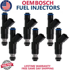 X6 Oem Bosch Fuel Injectors For 2000 2001 2002 2003 Dodge Ram 2500 Van 5.2l V