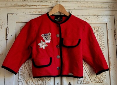 Giesswein Jacke aus reiner Schurwolle Kinder, 104
