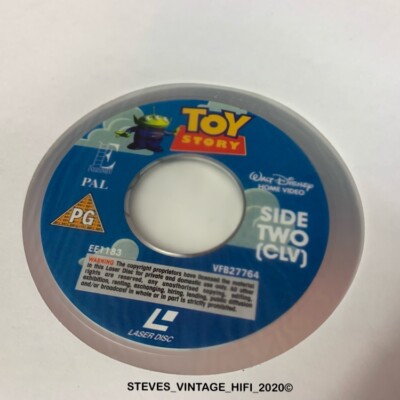 Toy Story (1995) PAL Laser Disc Animation Walt Disney Tom Hanks