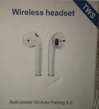 TWS Earbuds wireless bluetooth stereo 5.0 - Never Used