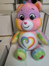 Care Bears Togetherness Bear Plush Toy Multicolor New
