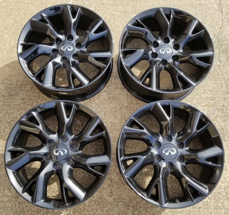 INFINITI QX56 QX80 Genuine Factory WHEEL SET 20