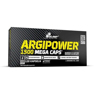(97,50 EUR/kg) Olimp Argi Power 1500 Mega Caps 120 Kapseln Arginin