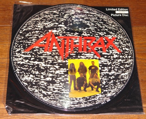 ANTRAX BLACK LODGE UK 4-TRACK 12" PICTURE DISC WITH PVC SLEEVE AND BACKING CARD - Picture 2 of 3