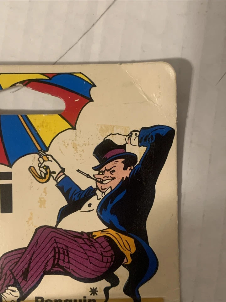 #Antiguo juguete de Batman# CORGI Juniors Batman Pingüino Diecast modelo de coche Mettoy Foto 3 de 4