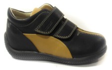 Geox b2373d 00043 c0211 scarpa di bambino colore blu e sabbia chiusura a strappo