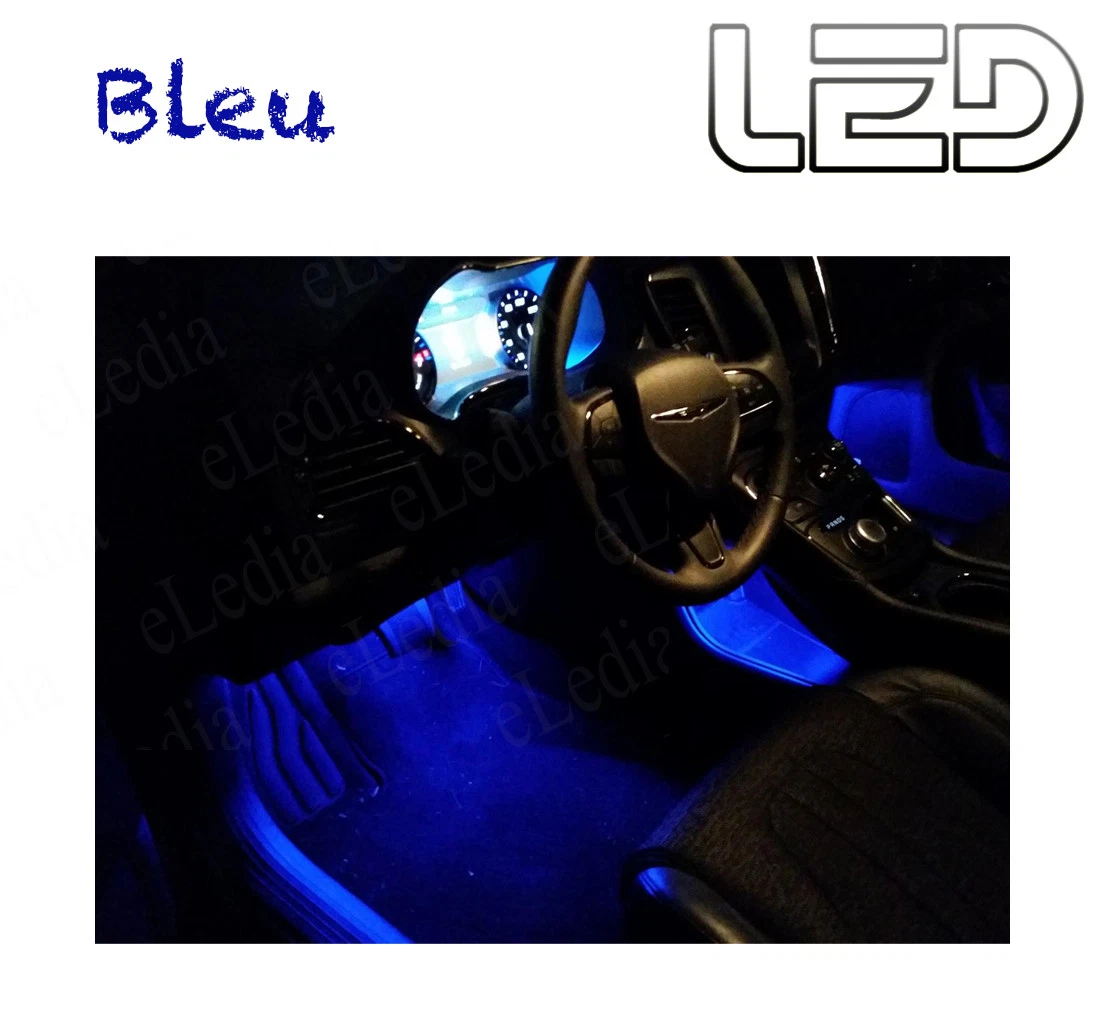Blue led cheap floor lights