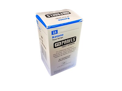 POLYMER TECHNOLOGY SYSTEMS Panels Ketone Test Strips 1718 (25/pk)