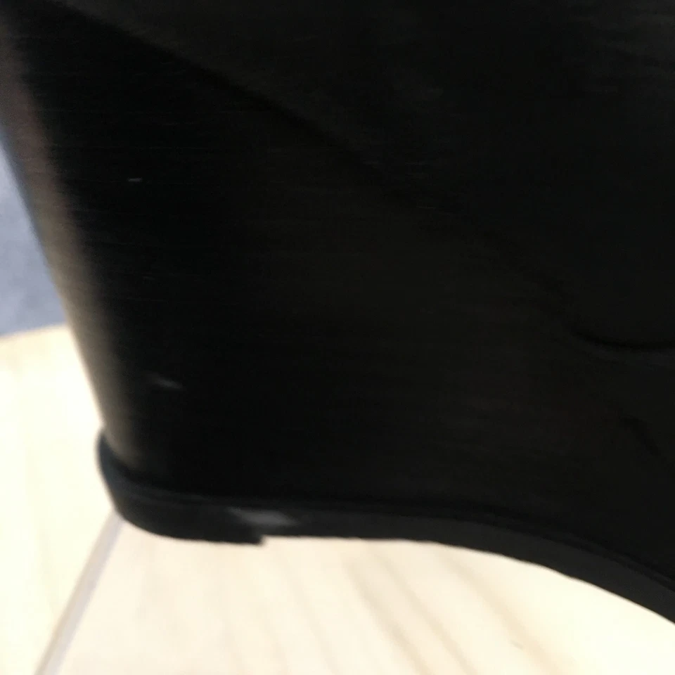 Botas Audrey Brooke para mujer 7,5 M Cindy Chelsea negras cuña punta almendra cómodas Foto 4 de 4