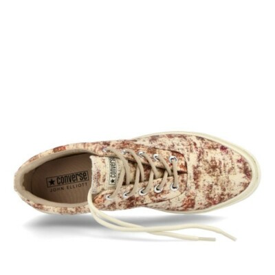 Converse x John Elliot Skid Grip OX Shoes 172577C White Brown Tan Size 10 W Converse x John Elliot Skid Grip OX Shoes 172577C White  main image 2