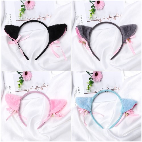Anime Cosplay Small bell Cat Ear Head Band Hair Accessories Cartoon