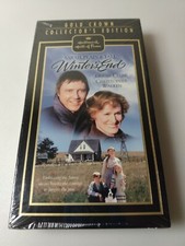 VHS Sarah Plain & Tall Winter's End 1999 Glenn Close Hallmark Gold