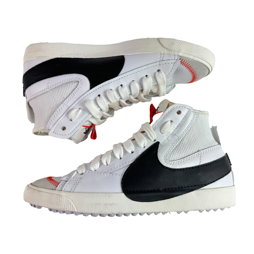 Nike Blazer Mid 77 Jumbo Sneakers White Black DD3111 100 Mens 10.5 Womens 12 - Picture 2 of 12