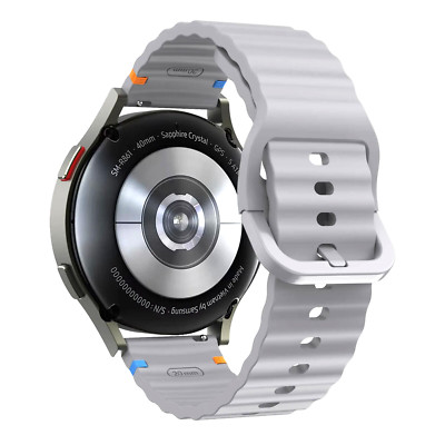 Silikon Armband Für Samsung Galaxy Watch 7 6 5 4 3 Classic 2 Armband 20mm 22mm