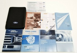 2006 FORD DIESEL OWNERS MANUAL F250 F350 F450 F550 4WD 2WD LONG SHORT