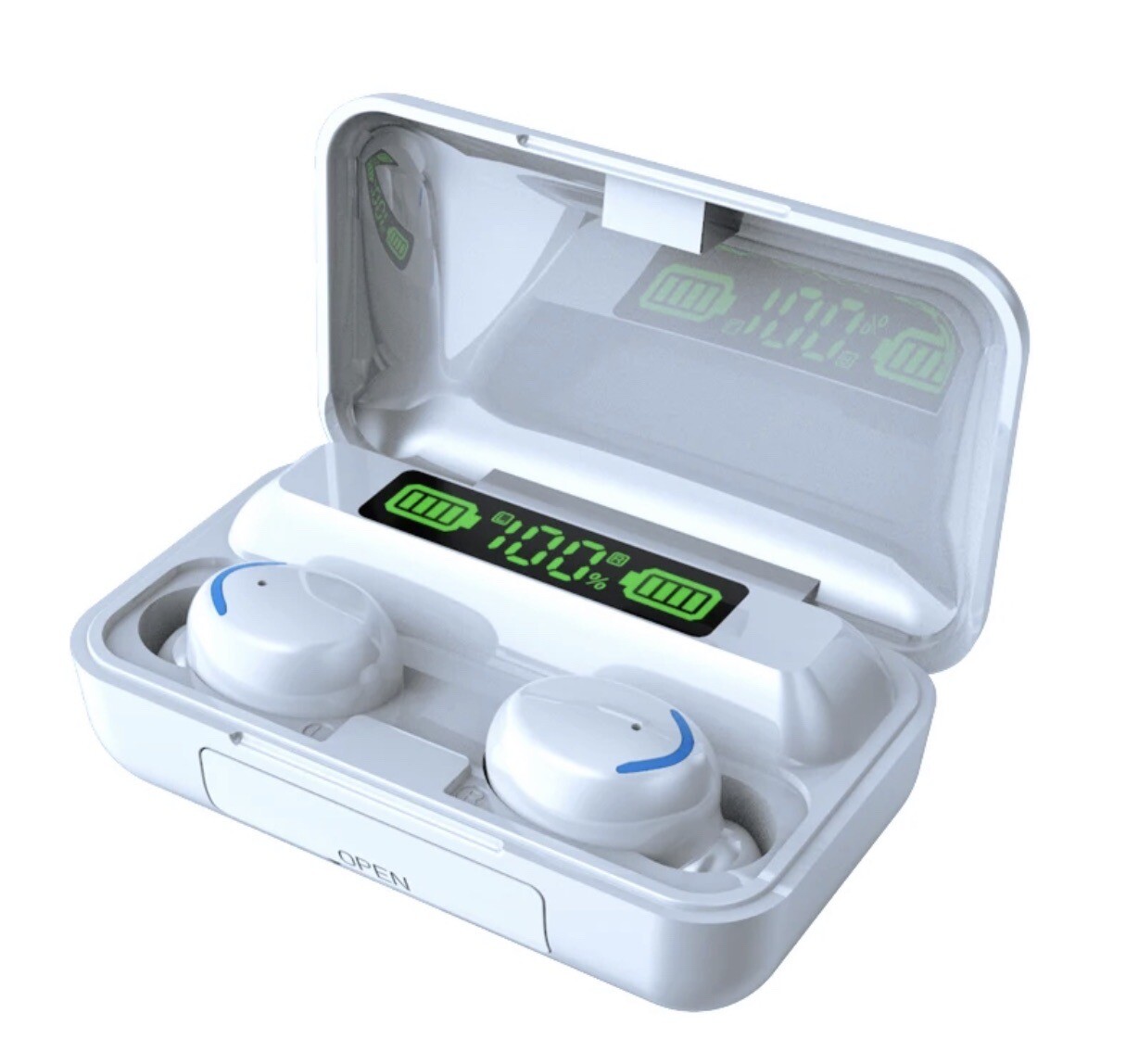Bluetooth Earbuds TWS 5.3 all phones laptop tablet Wireless Earphone Waterproof.-image