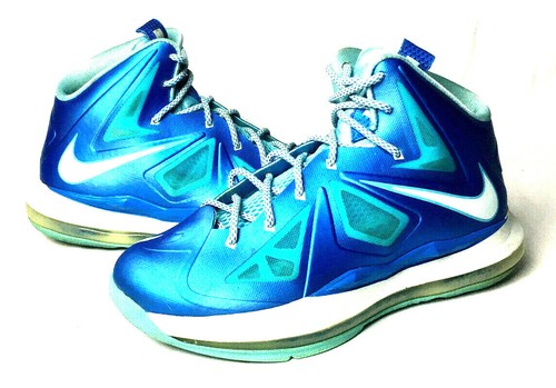 blue lebron 10