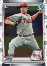 2020 Bowman Chrome Prospects #BCP65 Damon Jones 1st Bowman