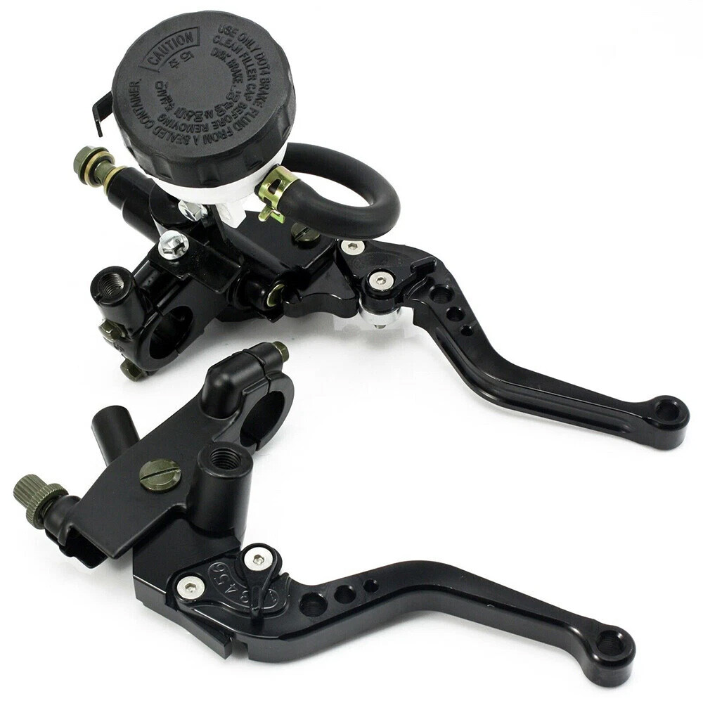 Brake Clutch Levers Master Cylinder Reservoir For Suzuki GS500F GSXR600 GSXR750