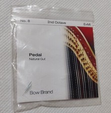 Pedal Harp 2rd Octave E MII No. 8 String Natural Gut Bow Brand