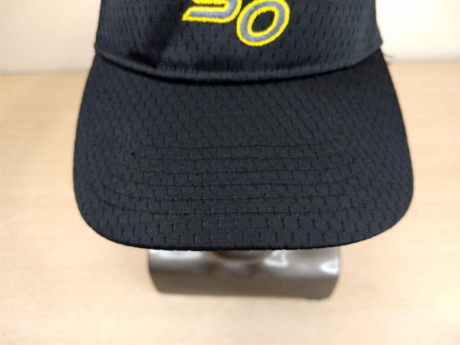 SO ADJUSTABLE STRAPBACK MESH SUN VISOR/CAP, BLACK… - image 8