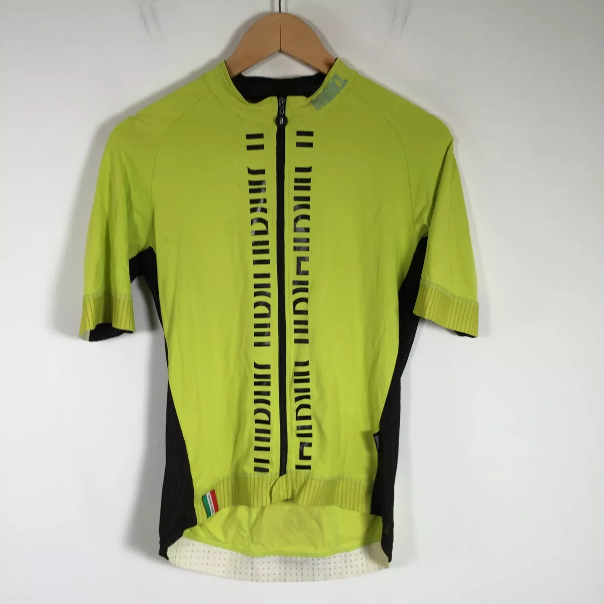 Fluro yellow hotsell cycling jersey