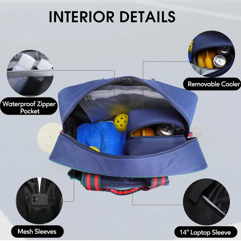 Pickleball Bags for Women&Man | Pickleball Bags with Insulated Pickleball Bags for Women&Man | Pickleball Bags with Insulated