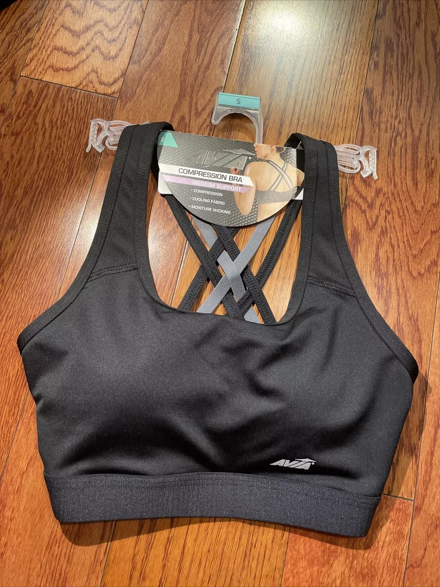 Avia strappy sale compression bra
