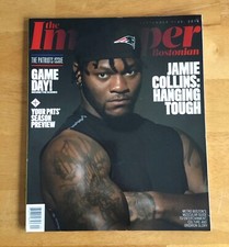 Improper Bostonian Magazine 2016 Jamie Collins Patriots Cover No Label Newsstand