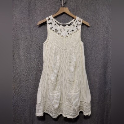 strapless open back dress Unique Vintage Red Gingham & White Ruffled Apron Swing Dress
