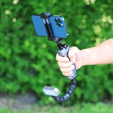 Pistol Grip Plus w/ Tail for Camera, Smartphone, Gopro Mount, Cold shoe, 1/4"-20
