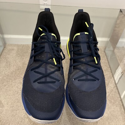 Under Armour Mens Curry 7 3021258-405 Blue Basketball Shoes  display picture 2