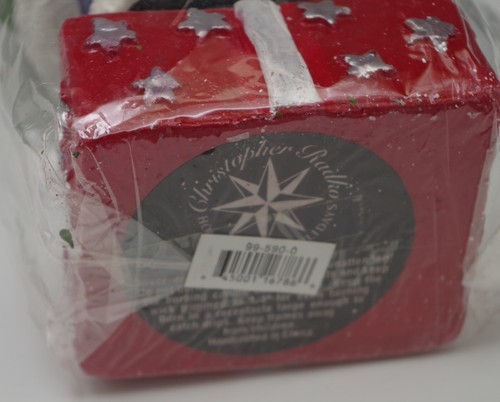 CHRISTOPHER RADKO SANTA WITH GIFT BAG AND TOYS CANDLE 7.5" NEW - Picture 4 of 5