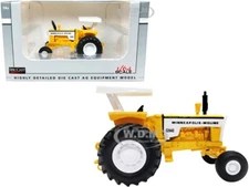 MINNEAPOLIS MOLINE G940 TRACTOR W/CANOPY YELLOW 1/64 DIECAST BY SPECCAST SCT795