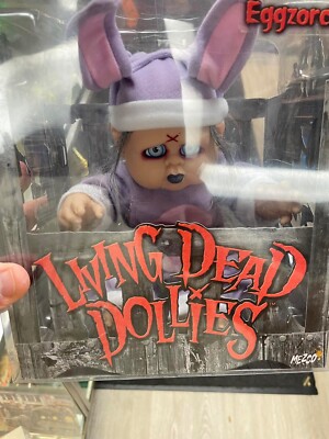Mezco Eggzorcist Living Dead Dollies, Series 1, Gothic Doll Collectible, 2004