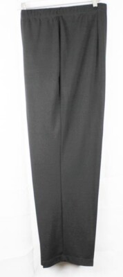 Susan Graver Milano Knit Petite Straight leg Pullon Pant, Size 2XP, A225942
