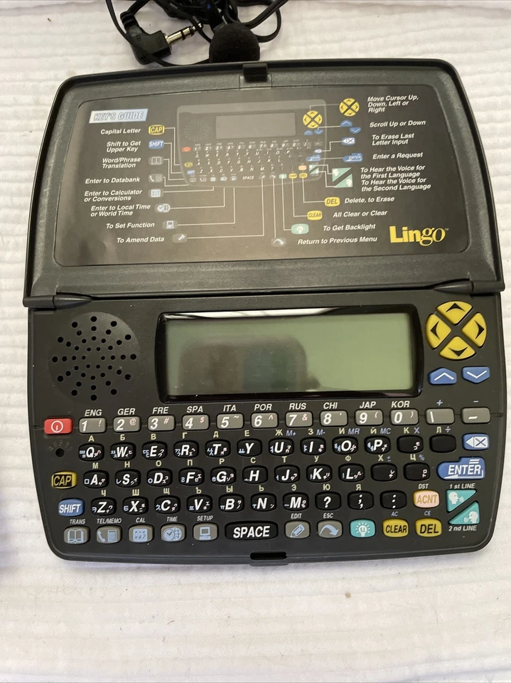 Lingo Talk Translator With Instructions Manual And Ear Buds - Image 3 of 4