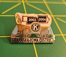 2003-04 Kiwanis International Nebraska-Iowa Vintage Lapel Pin