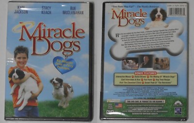 Miracle Dogs movie - Kate Jackson, Stacy Keach - sealed U.S. dvd