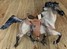 Breyer Rowdy Yates #1249 Horse w/ Saddle Spanish Colonial American Mustang