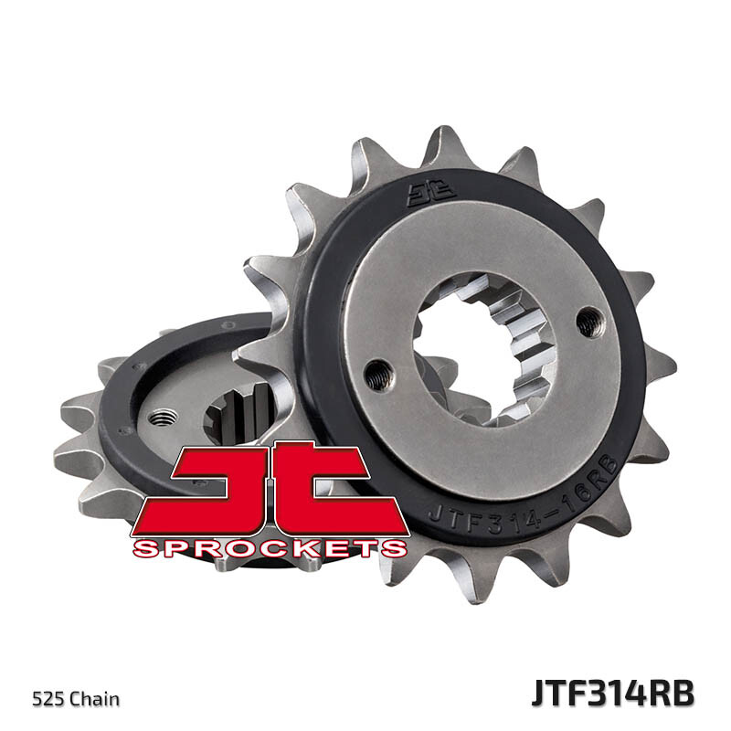 Pignon avant JT 348 16 dents pour remplacer le kit chaine usé de la Honda Africa Twin XRV 750 90