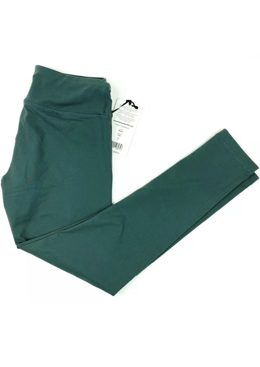 New 90 Degree By Reflex Women s Power Flex Yoga Pants INDIE GREEN