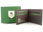 Mens Premium Leather Wallet by Visconti; Hunter Collection (Distressed Brown)