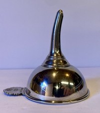 Etain Pewter Wine Funnel Decanting Aerator  L'esprit & Le Vin France 4 1/2&rdquo;