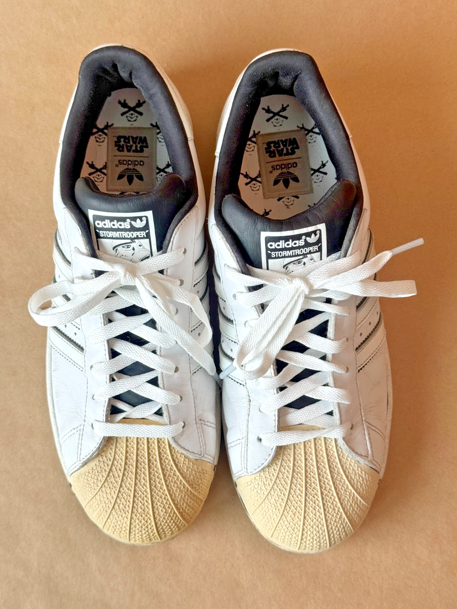 Adidas Superstar II Star Wars Stormtrooper G17709 Men's Sz 9 Pre