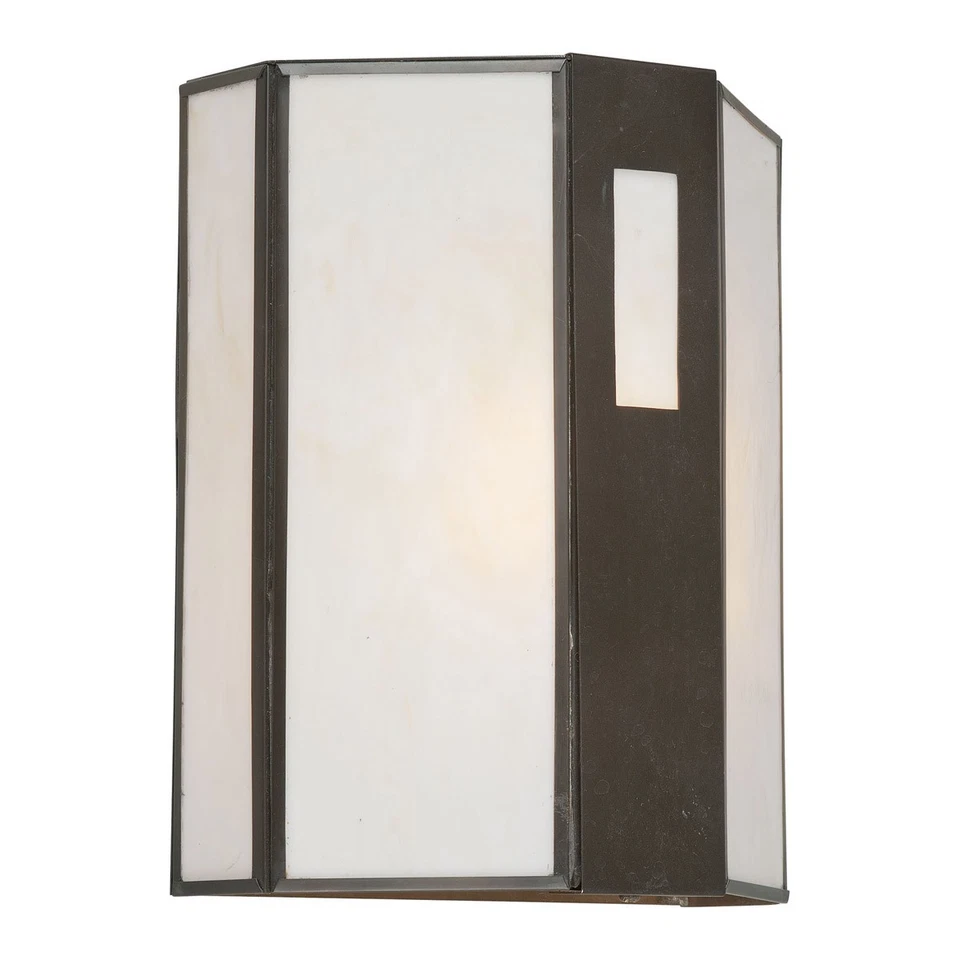 Forte Lighting 1138-01-14 Signature Outdoor Wall Light Royal Bronze - Image 1 of 3