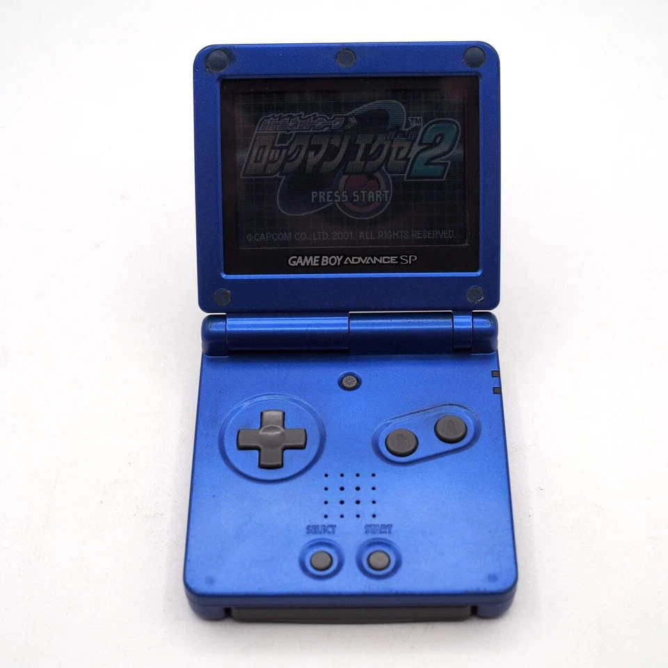 Nintendo Game Boy Advance SP Handheld Console Azurite Blue AGS-001 Tested GBA - Image 2 of 4